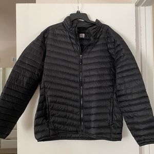 Men’s Black Puffy Snow jacket